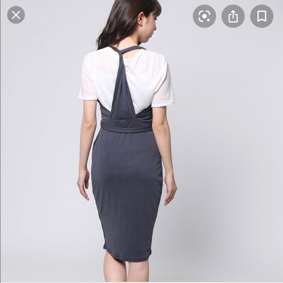 Guess Joan Halter v-neck tie waist dress - Picture 5 of 5